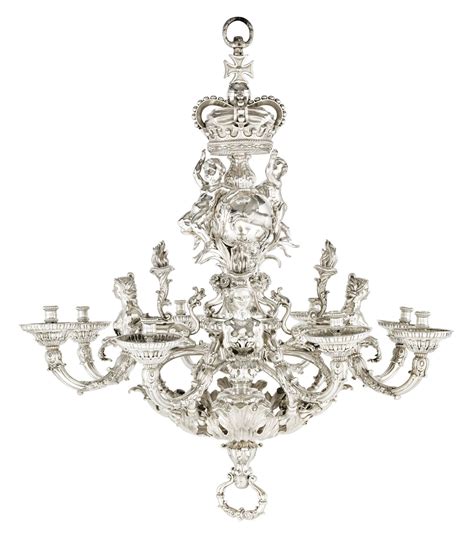 givenchy royal hanover german silver eight-light chandelier size|The 10 Most Expensive Chandeliers Ever Sold .